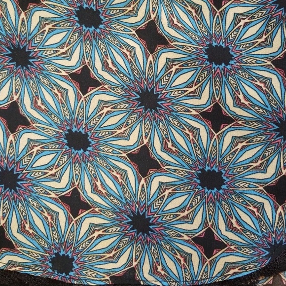 SOLD Sans Souci Kaleidoscope Dolphin Shorts - Picture 2 of 5